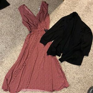 Nine West Dress and cover up